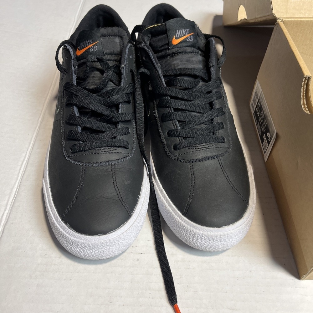 Sz 11- NIKE SB BRUIN ISO MENS 'ORANGE LABEL'  BLACK - Picture 4 of 9